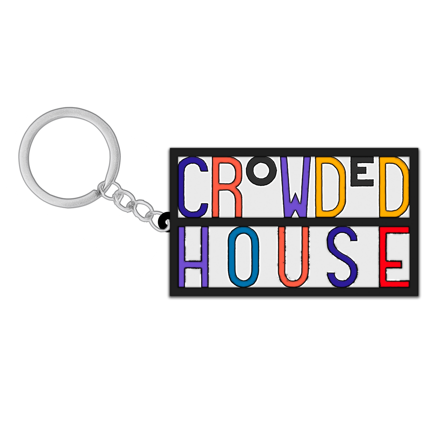 Crowded House Keyring